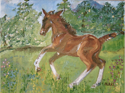 Original Artwork by Nikki Alvin-Smith Oil on Canvas by Nikki Alvin-Smith